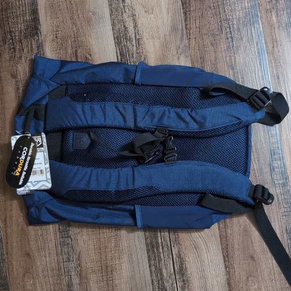 NWT Cannae The Sarcina Medius Cordura Backpack In Blue - Picture 2 of 14